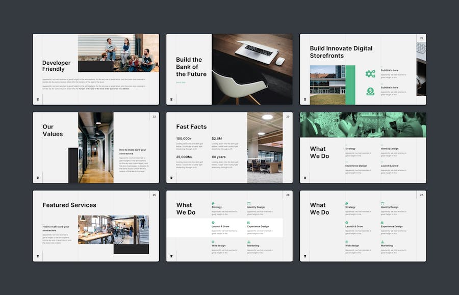 商务企业团队介绍公司裁员keynote模板 - 顶尖PPT