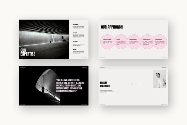 建筑师套件主题创意Keynote模板 - 顶尖PPT