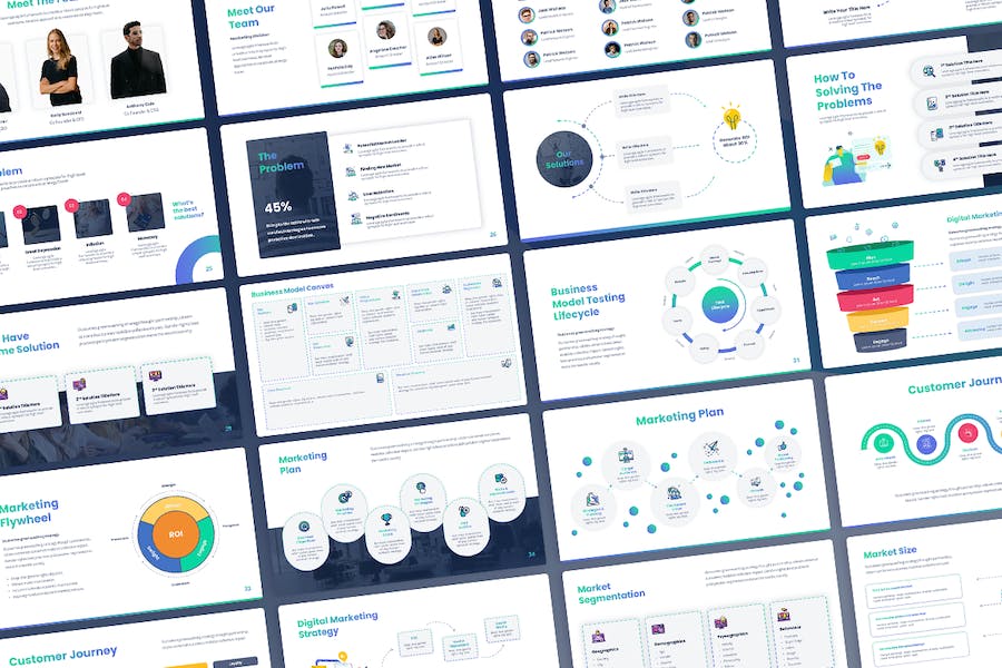 创业公司融资分析报告商业计划书商务PPT模板 - 顶尖PPT