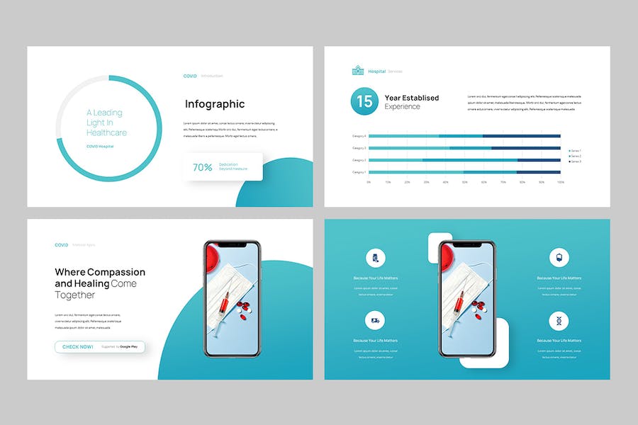 医疗健康知识宣传方案PPT模板 Retry - 顶尖PPT