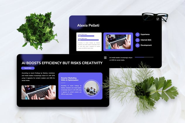 创意技术主题演讲keynote模板 - 顶尖PPT