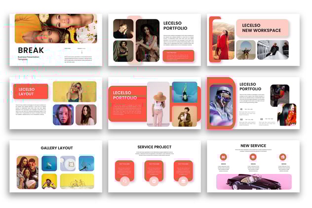 商业产品展示推介方案PPT模板 - 顶尖PPT