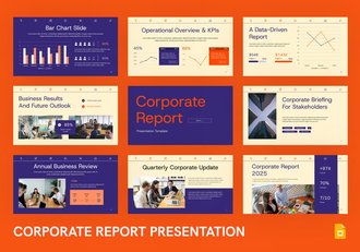 企业公司年度财务工作总结报告PPT模板 - 顶尖PPT