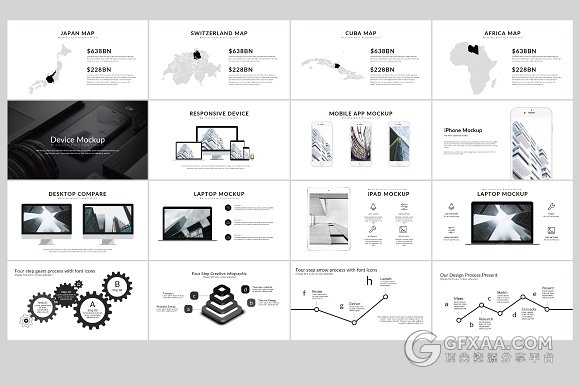 简约大气摄影图片团队公司介绍展示keynote模板 - 顶尖PPT