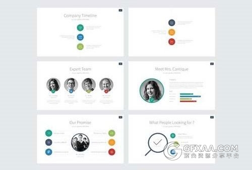 116页简约风格工作总结报告keynote模板 - 顶尖PPT