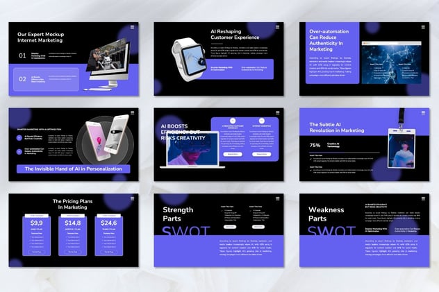 创意技术主题演讲keynote模板 - 顶尖PPT