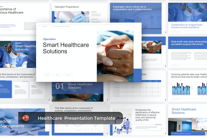 医疗健康运营管理方案PPT模板 - 顶尖PPT