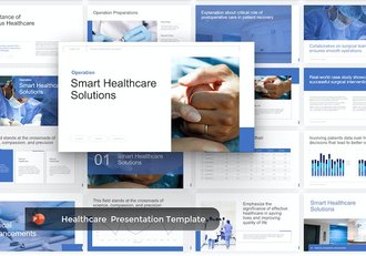 医疗健康运营管理方案PPT模板 - 顶尖PPT