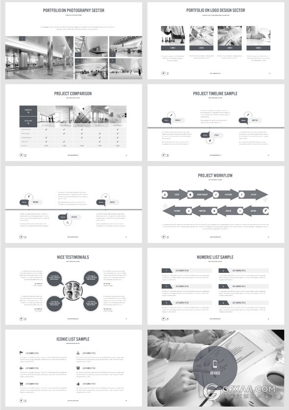 20种配色3200页总幻灯片商务PPT模板 - 顶尖PPT