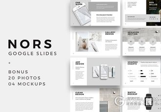 130多页简约文艺图片展示大气多用途PPT模板 - 顶尖PPT