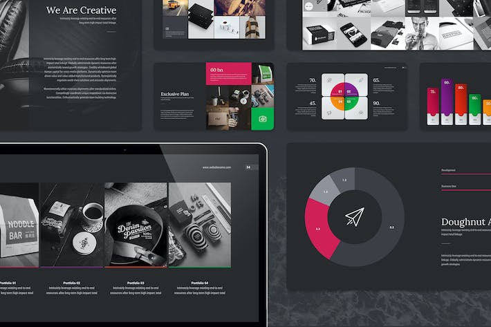 多色彩商业计划企业合作项目提案多用途PPT模板 - 顶尖PPT