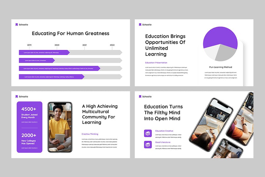 学校教育课程教学设计PPT模板 - 顶尖PPT