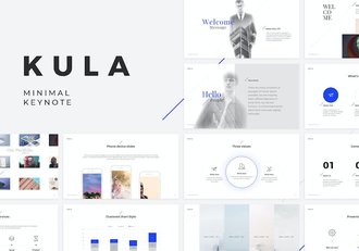 欧美简约范企业团队展示介绍通用keynote模板 - 顶尖PPT