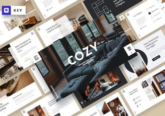 品牌介绍项目展示keynote模板 - 顶尖PPT