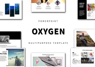 86页简约摄影图片展示人物写真PPT模板 - 顶尖PPT