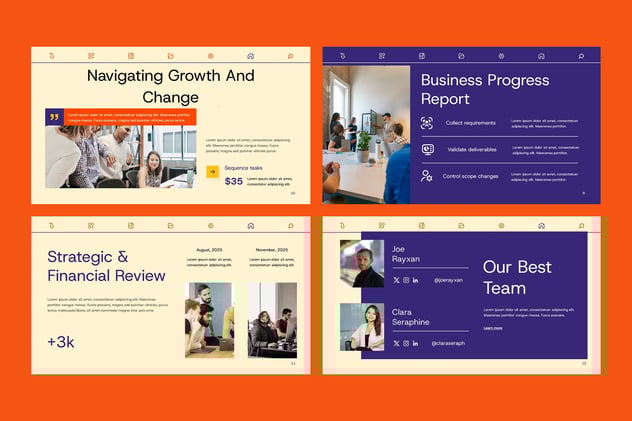 企业公司年度财务工作总结报告PPT模板 - 顶尖PPT