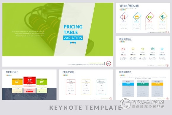 165页卡通风格立体多色系图形图表PPT模板 - 顶尖PPT