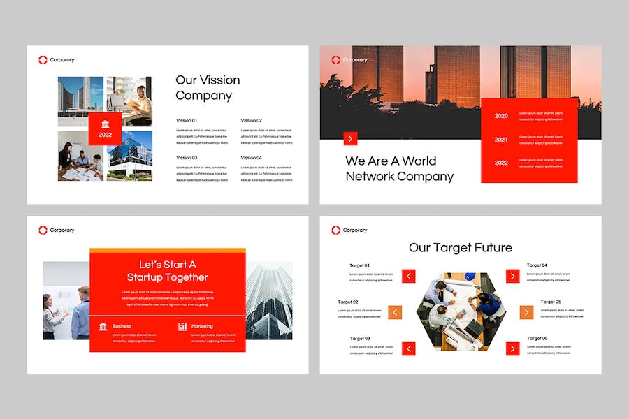 企业核心业务主旨Keynote演示模板 - 顶尖PPT