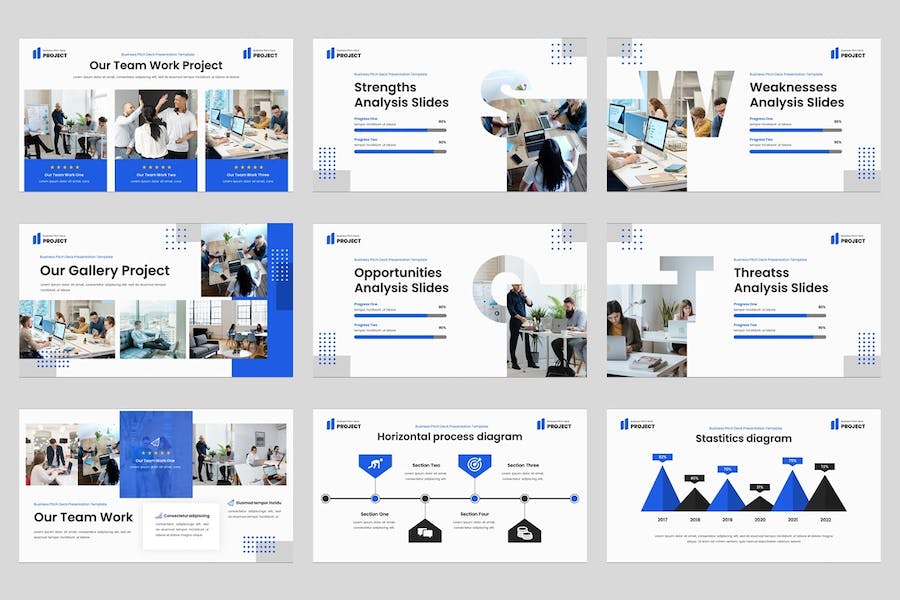 企业项目管理策划推介运营方案展示规划PPT模板 - 顶尖PPT