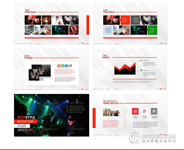 多媒体音乐专业多用途PPT模板 - 顶尖PPT