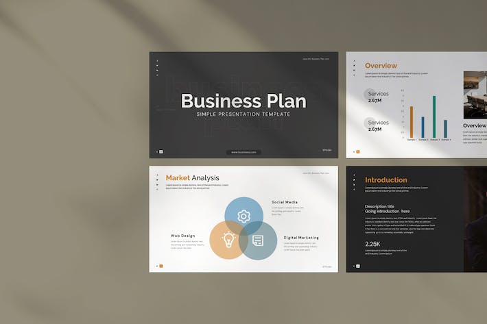 企业商业计划书战略规划方案Keynote模板 - 顶尖PPT