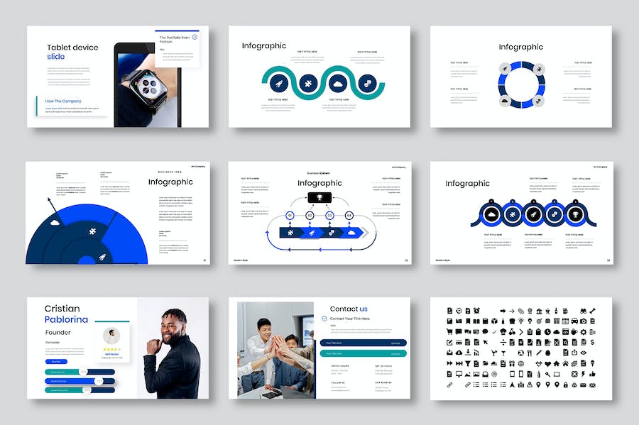 商务年度计划总结keynote模板 - 顶尖PPT