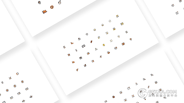 544款矢量可自由编辑PPT图标素材 - 顶尖PPT