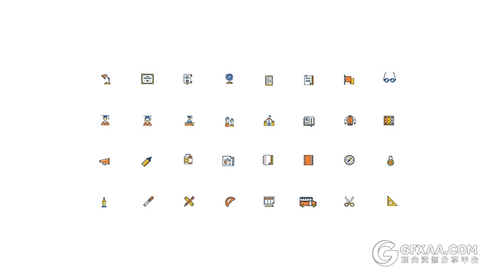 544款矢量可自由编辑PPT图标素材 - 顶尖PPT