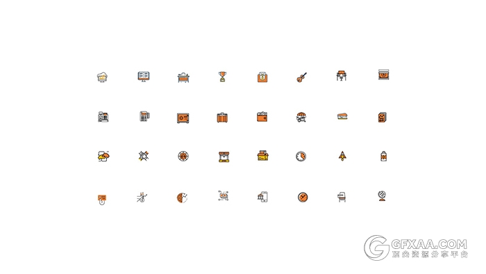 544款矢量可自由编辑PPT图标素材 - 顶尖PPT