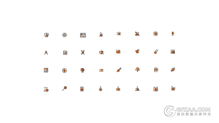 544款矢量可自由编辑PPT图标素材 - 顶尖PPT