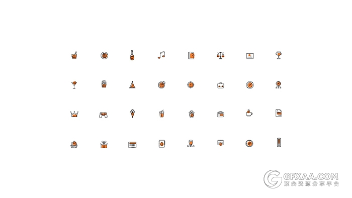 544款矢量可自由编辑PPT图标素材 - 顶尖PPT