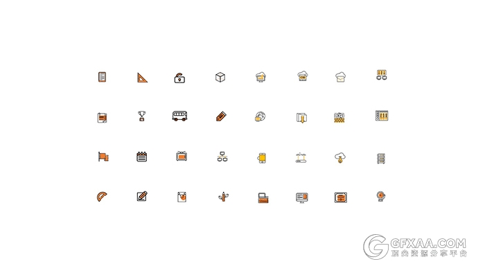 544款矢量可自由编辑PPT图标素材 - 顶尖PPT