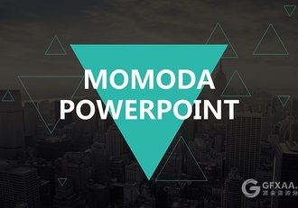 创意三角形商务工作总结汇报PPT模板 - 顶尖PPT