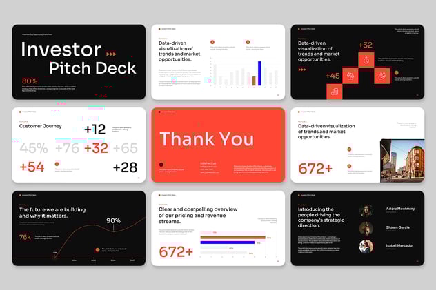 融资投资路演商业计划ppt模板 - 顶尖PPT