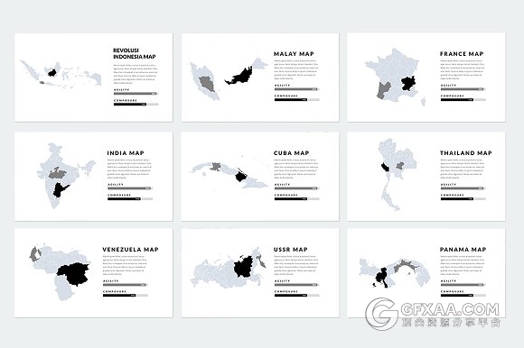 500多页简约商务多种逻辑图标PPT模板 - 顶尖PPT