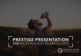 500多页简约商务多种逻辑图标PPT模板 - 顶尖PPT