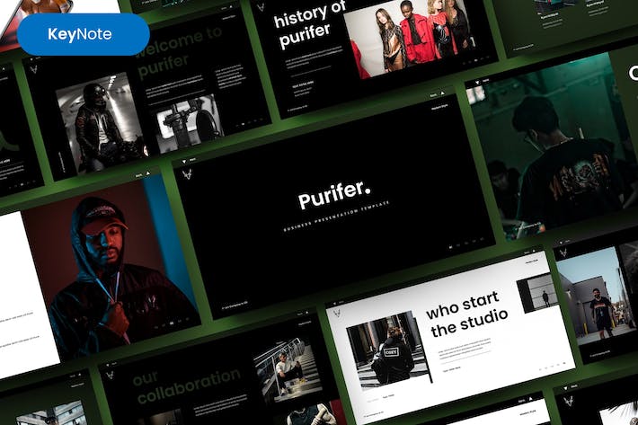 高端大气业务合作产品摄影展示多用途keynote模板 - 顶尖PPT