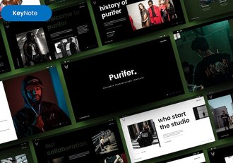 高端大气业务合作产品摄影展示多用途keynote模板 - 顶尖PPT