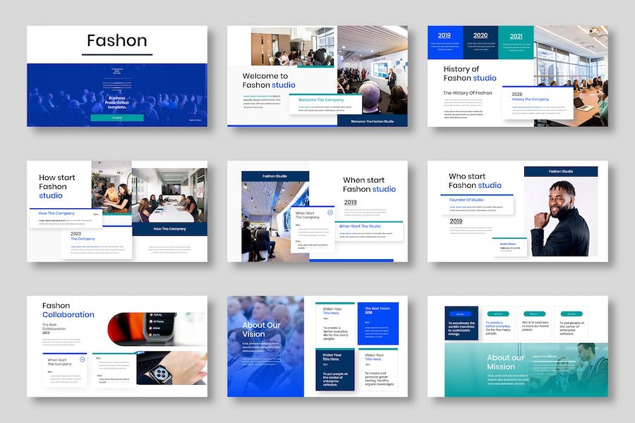 商务年度计划总结keynote模板 - 顶尖PPT