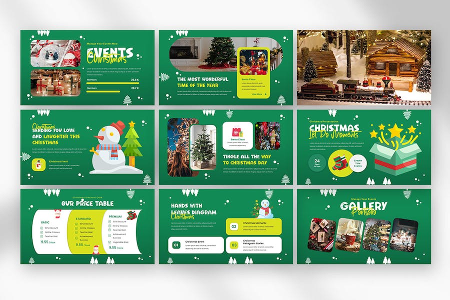 圣诞节创意设计方案营销推广PPT模板 - 顶尖PPT