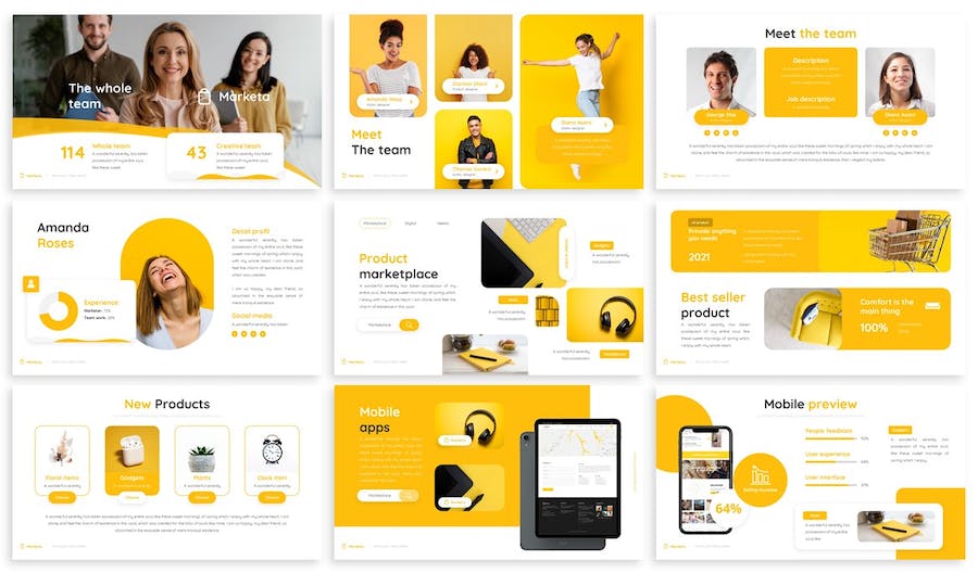 市场营销推广计划执行方案PPT模板 - 顶尖PPT