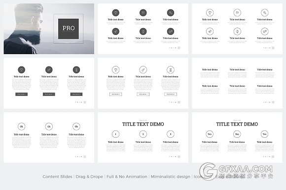 80多页简约大气商务多用途PPT模板 - 顶尖PPT