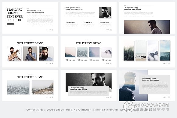 80多页简约大气商务多用途PPT模板 - 顶尖PPT