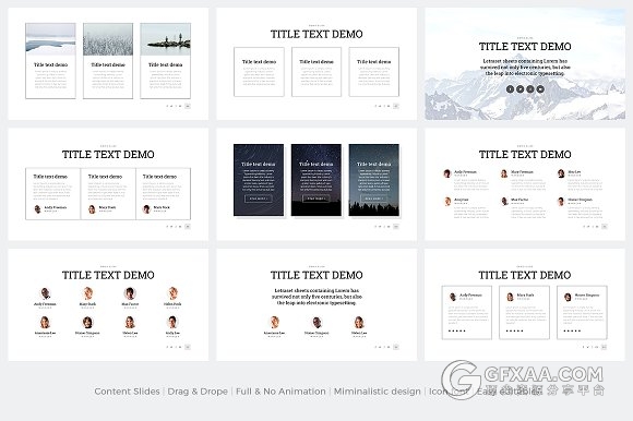 80多页简约大气商务多用途PPT模板 - 顶尖PPT