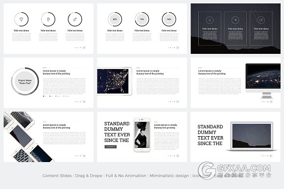 80多页简约大气商务多用途PPT模板 - 顶尖PPT