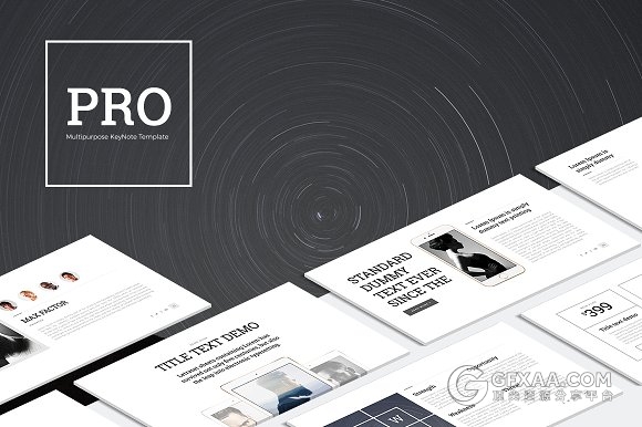 80多页简约大气商务多用途PPT模板 - 顶尖PPT