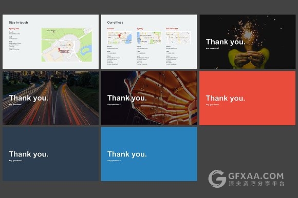 酷炫背景商务多用途PPT模板 - 顶尖PPT