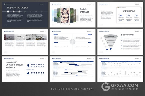 200多页简约商务团队公司介绍总结汇报keynote - 顶尖PPT