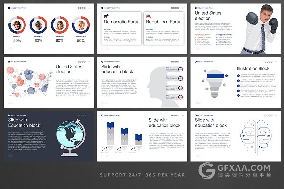 200多页简约商务团队公司介绍总结汇报keynote - 顶尖PPT