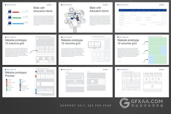 200多页简约商务团队公司介绍总结汇报keynote - 顶尖PPT